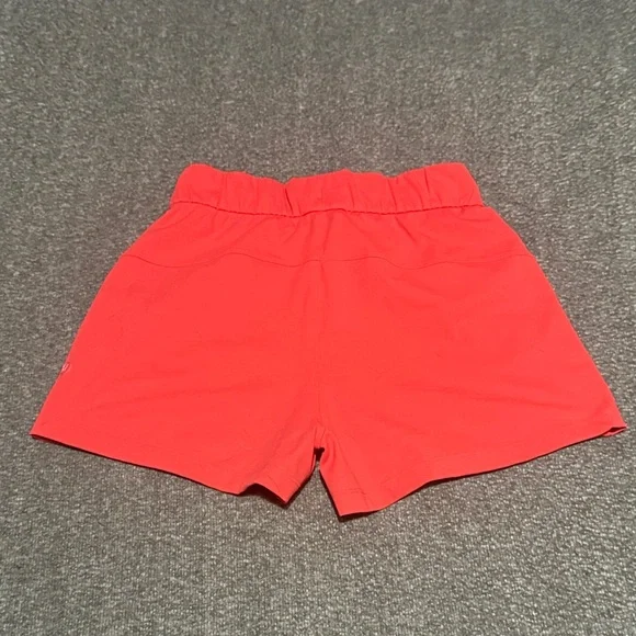 Lululemon LA Sweat Short – Bright Coral – Size 2 - Picture 2 of 6